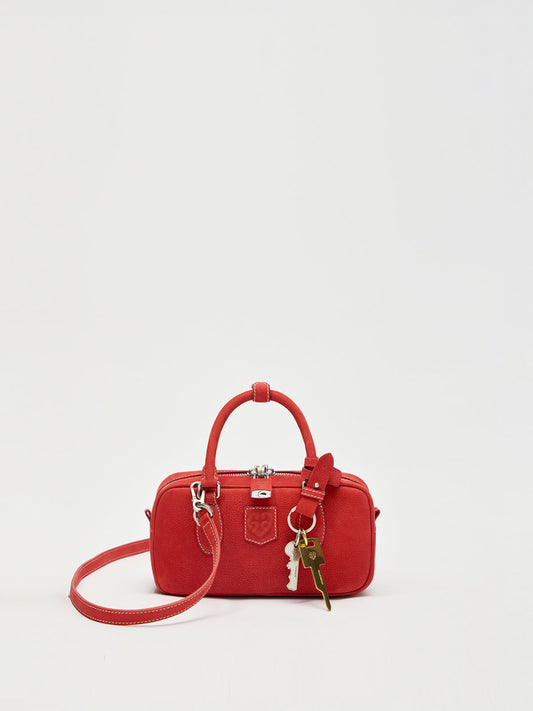 Beersister Mini Crossbody Satchel Red