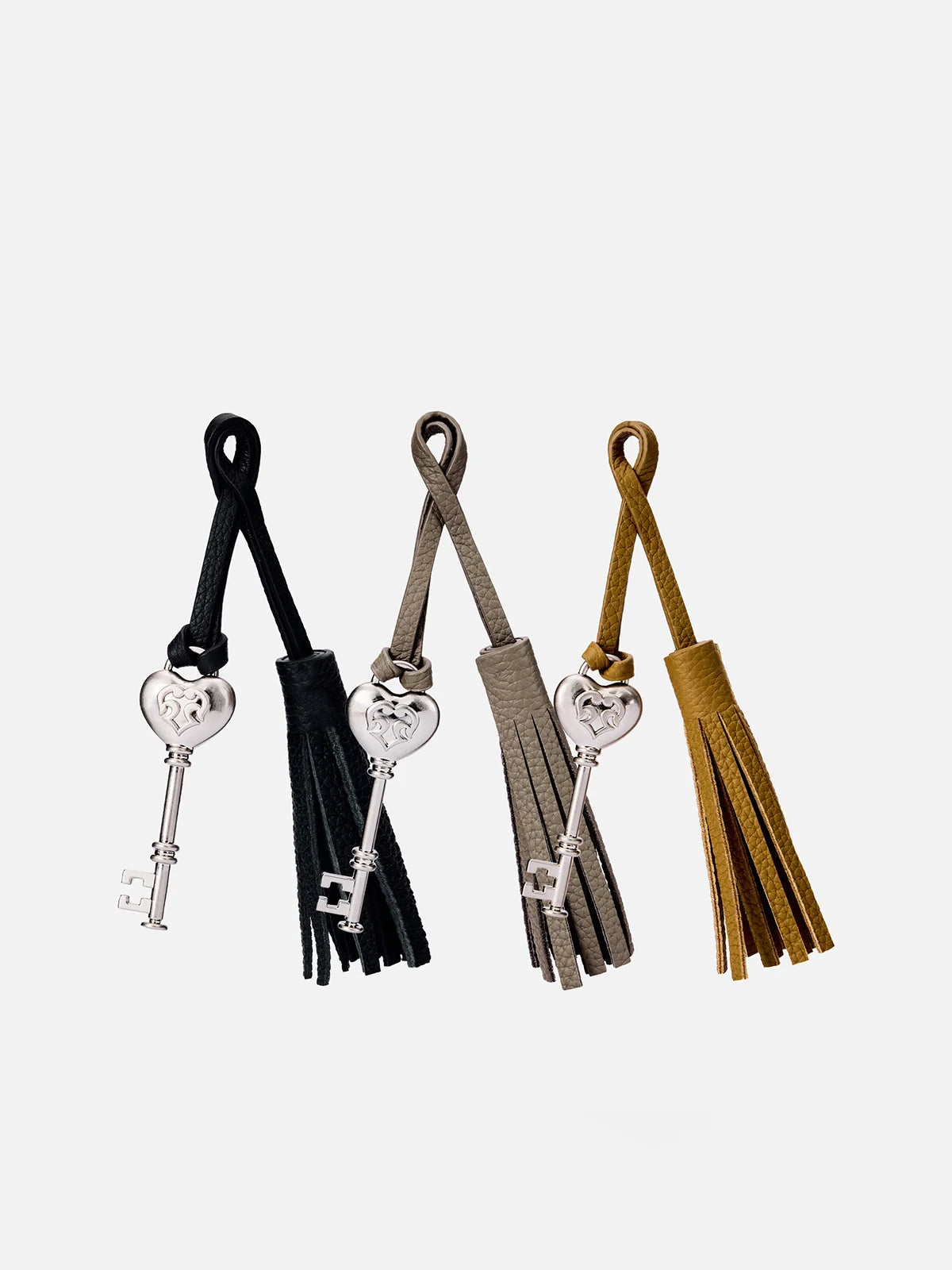 Beersister Heart Key Tassel Pendant