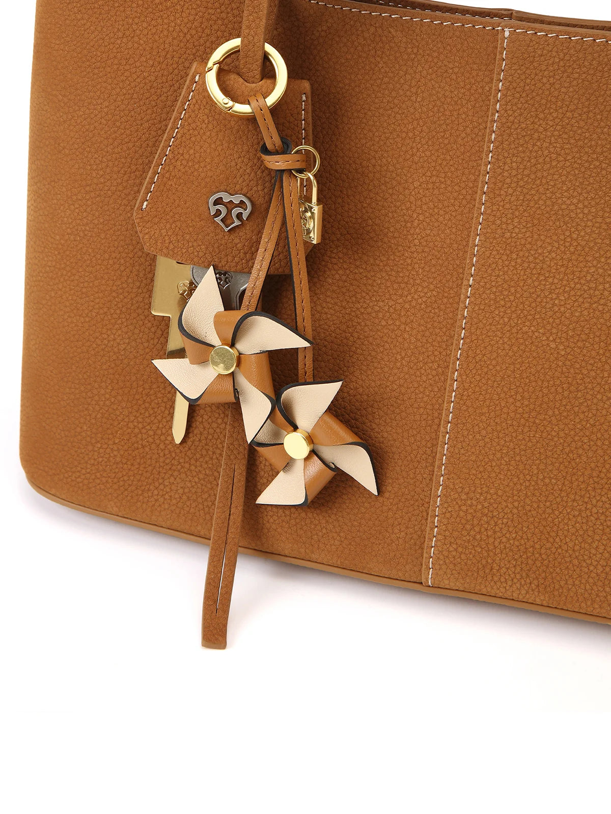 Beersister Time Sheepskin Windmill Pendant
