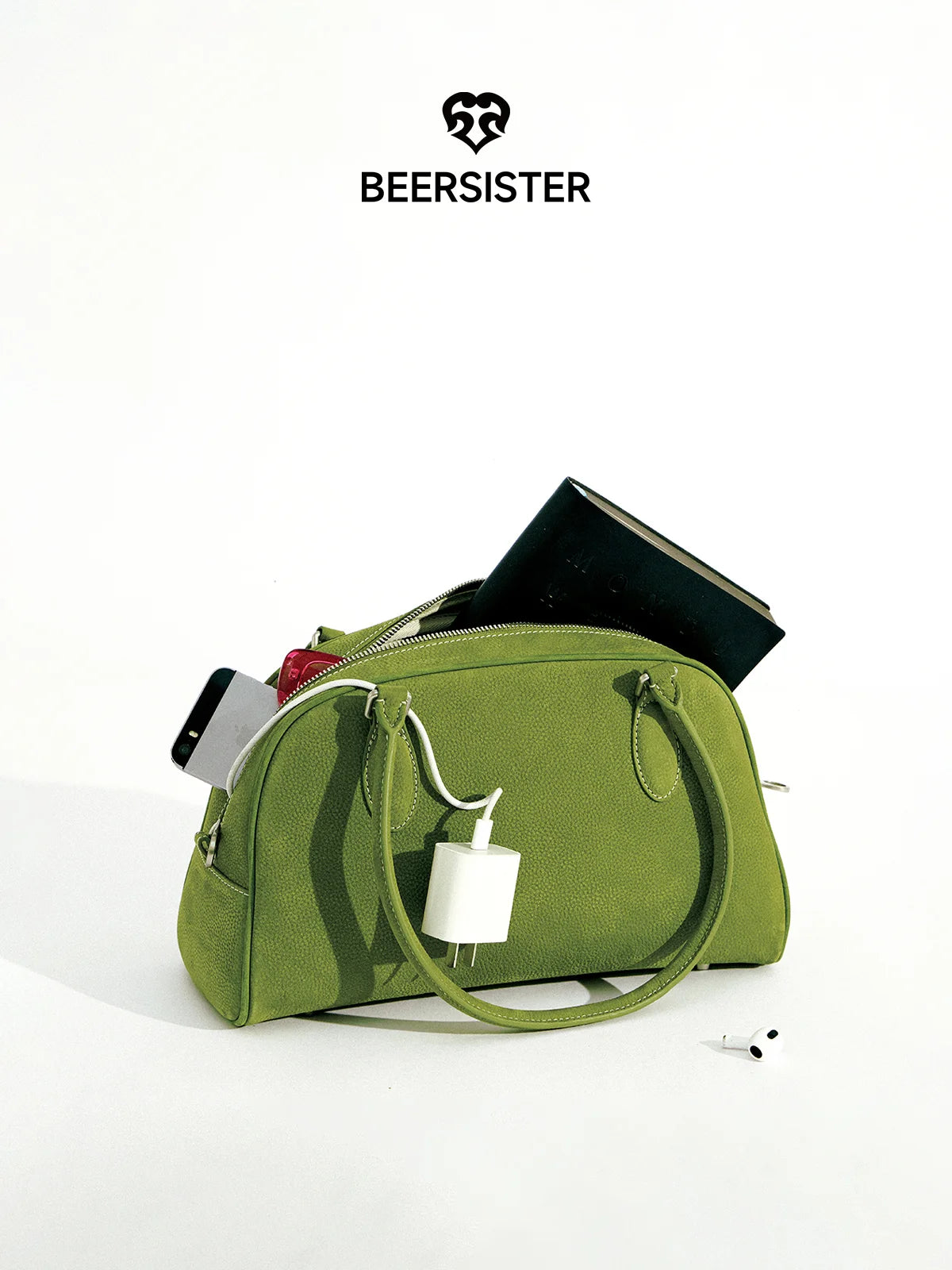 Beersister Bowling Leather Bag Small