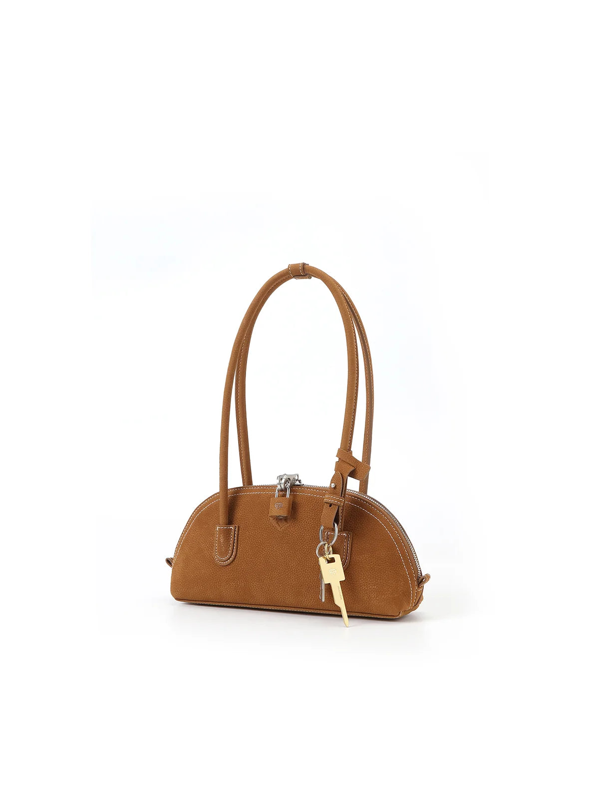 Beersister Suede Leather Mini Shell Bag