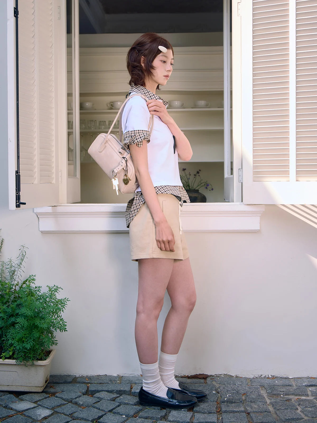 Beersister Waxed Cowhide Rectangle Bag