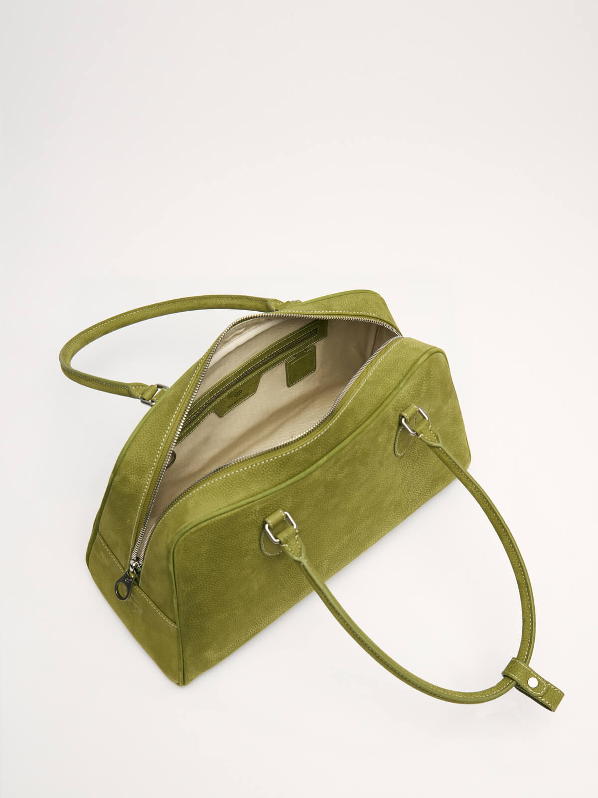 Beersister Bowling Leather Bag Small green