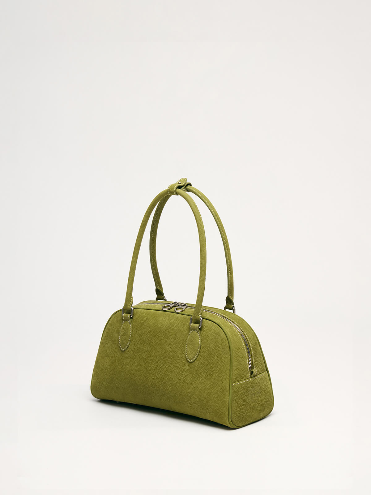 Beersister Bowling Leather Bag Small green