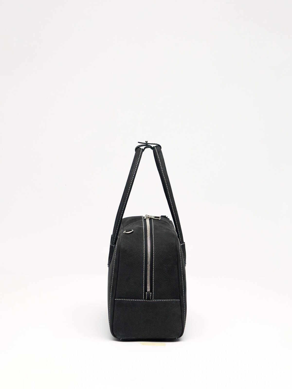 Beersister Boston Leather Bag Large black
