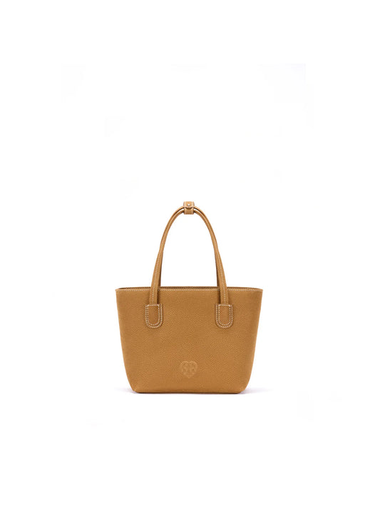 Beersister Small Suede Leather Tote Bag