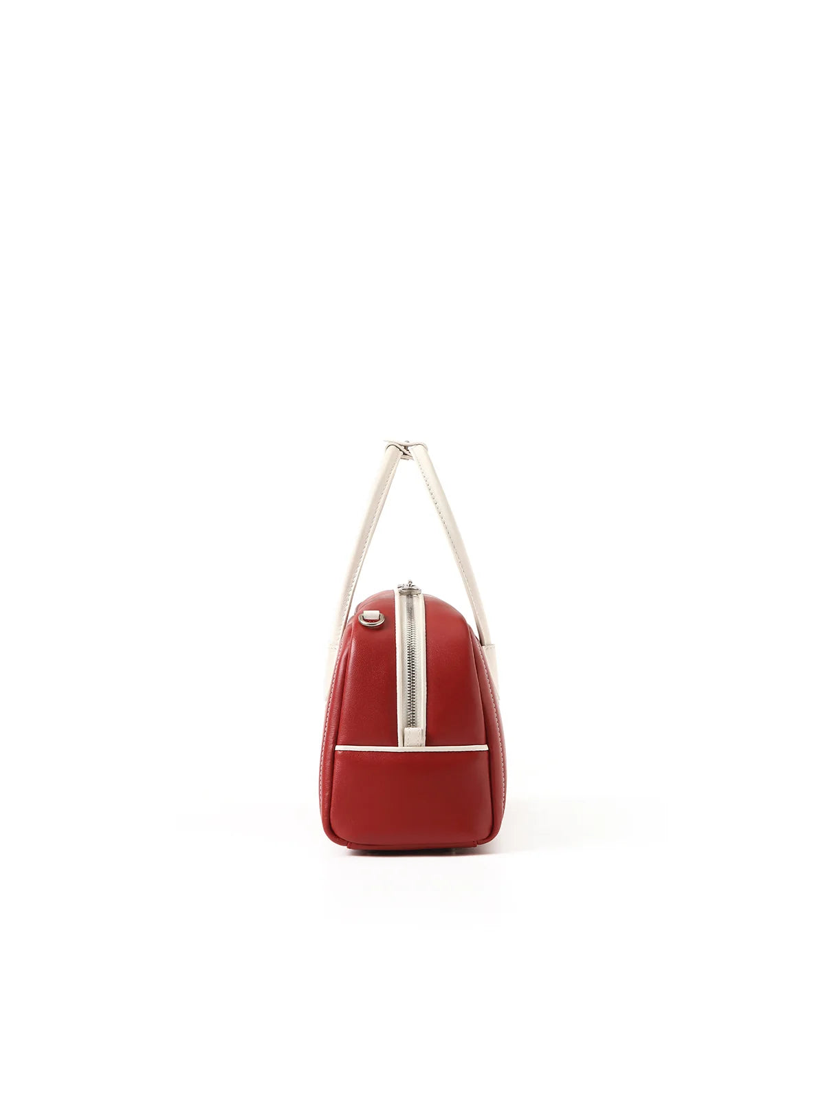 Beersister Two-Tone Sheepskin Boston Bag