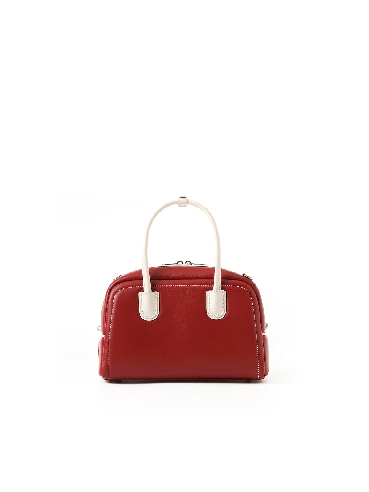 Beersister Two-Tone Sheepskin Boston Bag