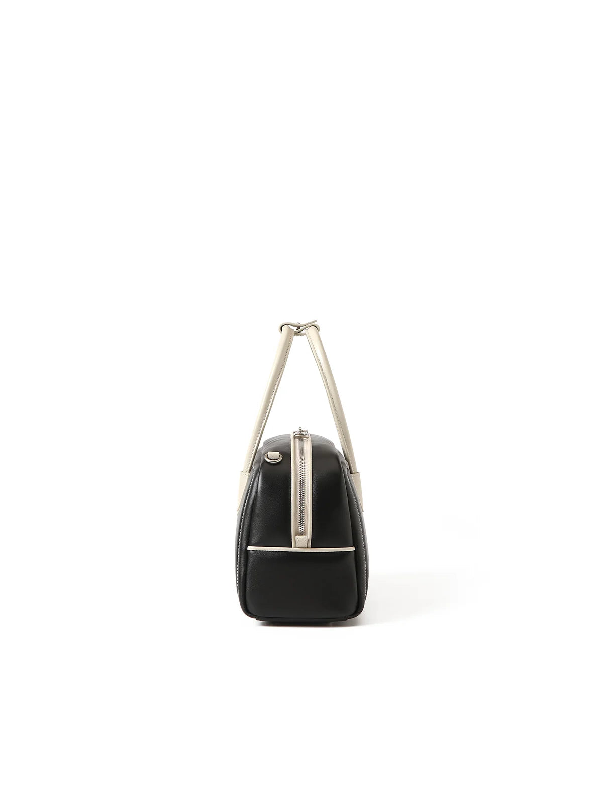Beersister Two-Tone Sheepskin Boston Bag
