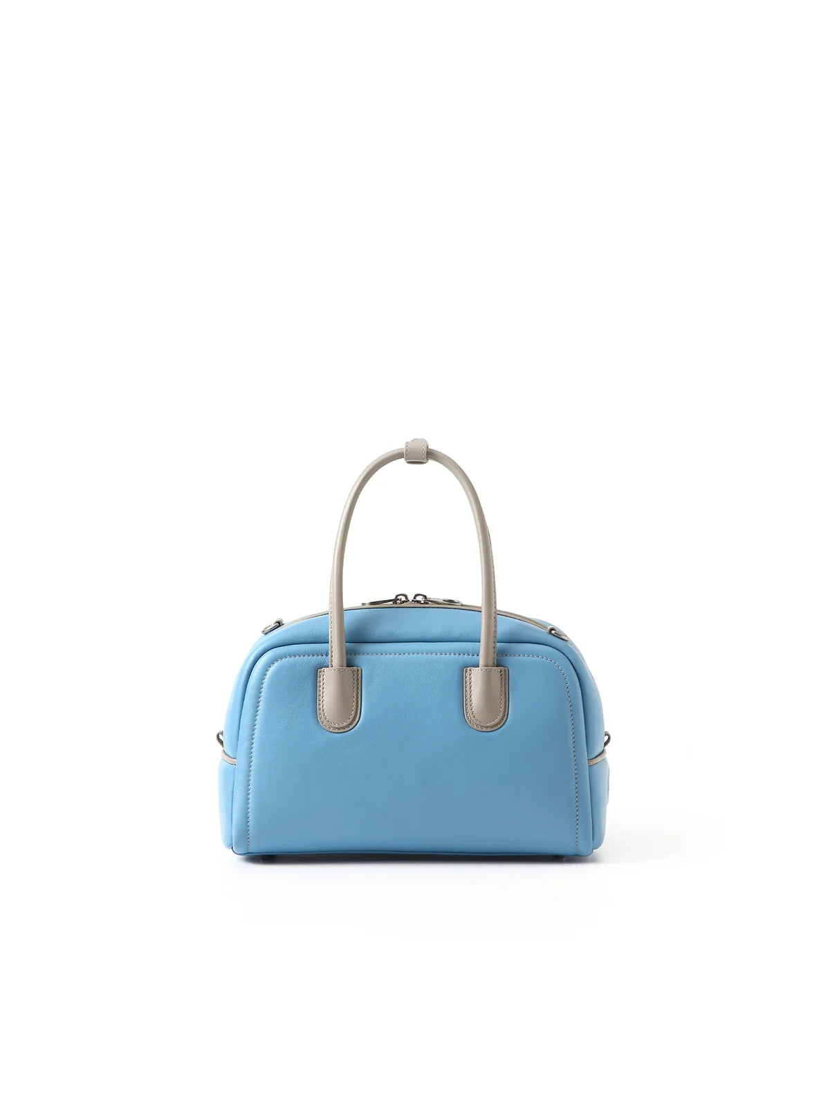 Beersister Two-Tone Sheepskin Boston Bag