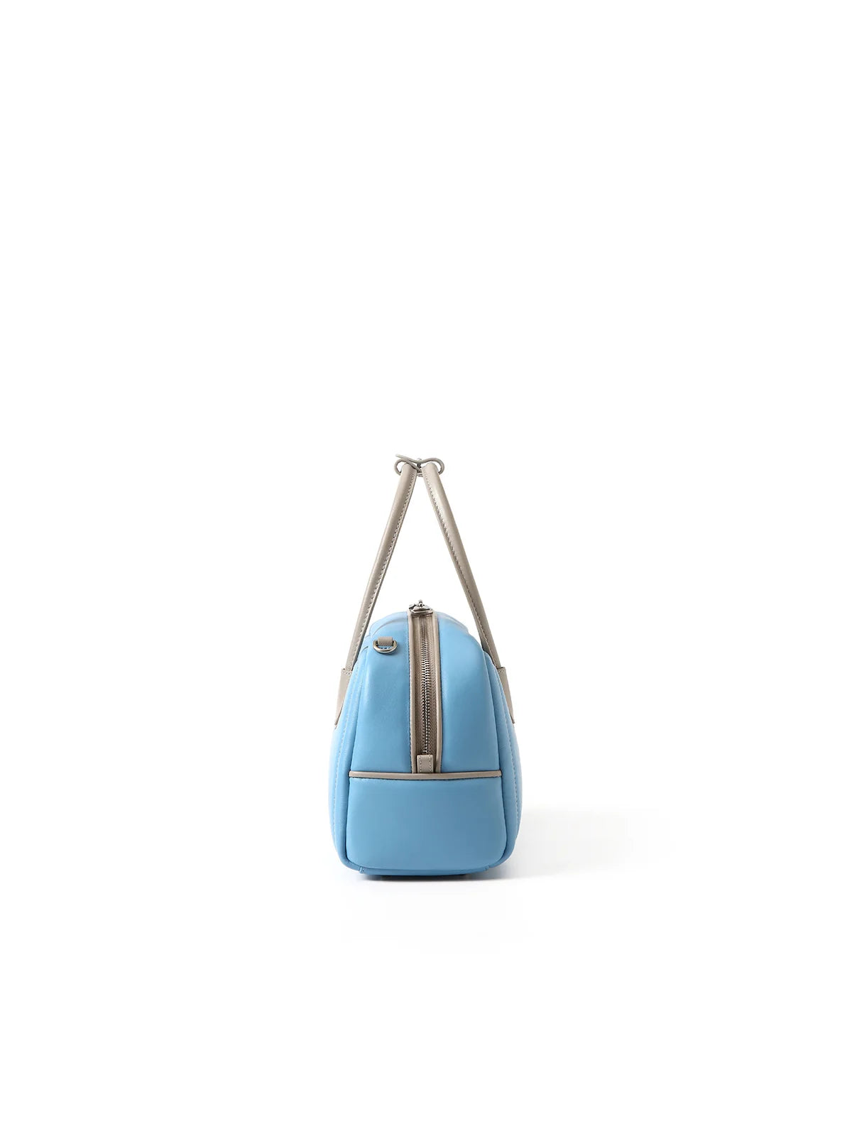 Beersister Two-Tone Sheepskin Boston Bag