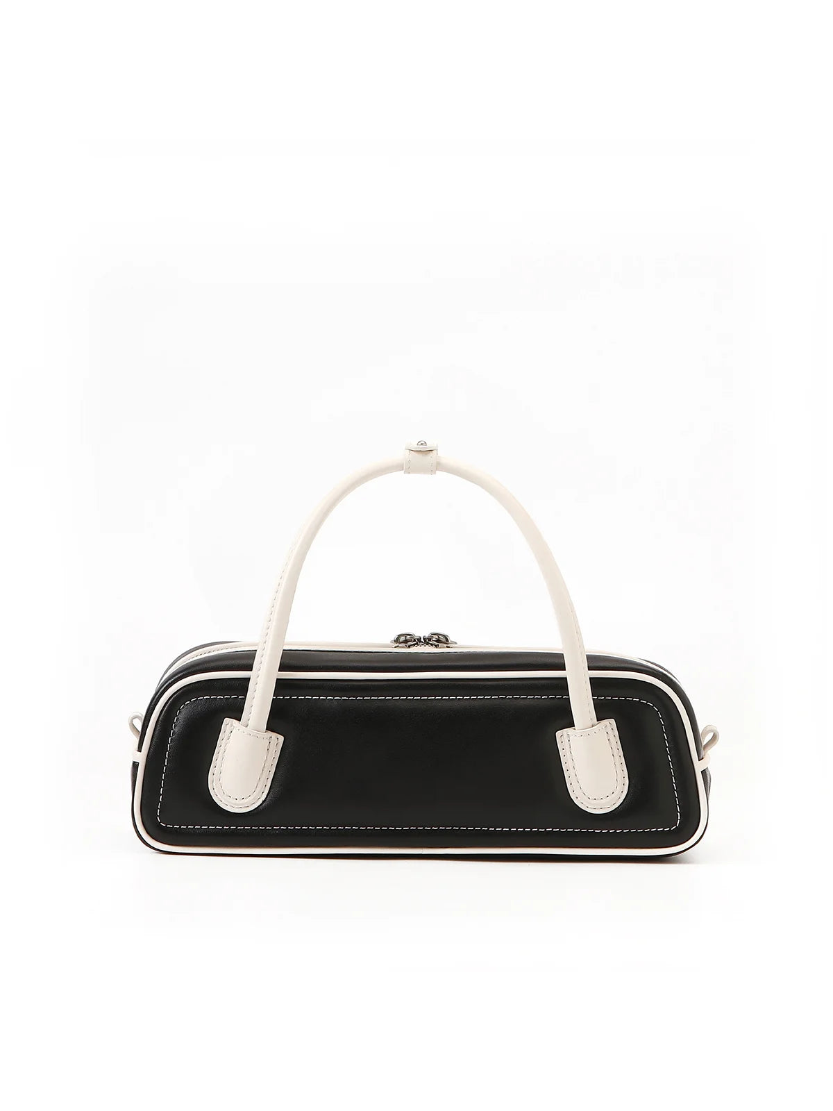 Beersister Two-Tone Lambskin Mini Baguette Bag