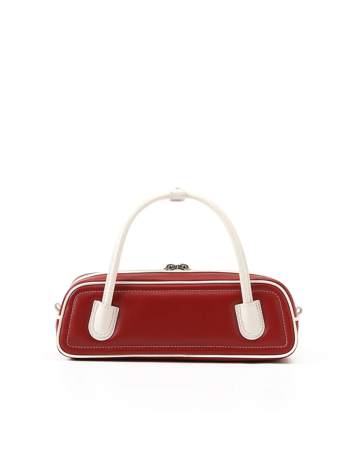 Beersister Two-Tone Lambskin Mini Baguette Bag
