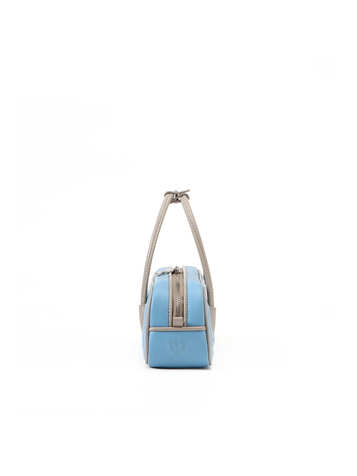 Beersister Two-Tone Lambskin Mini Baguette Bag