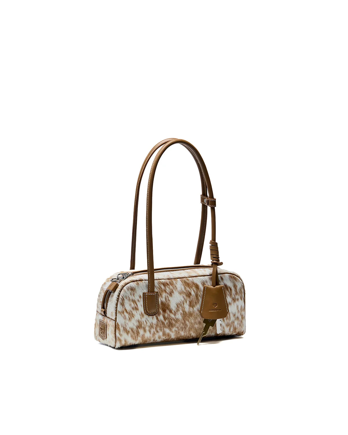 Beersister Spotted Cowhide Rectangle Boston