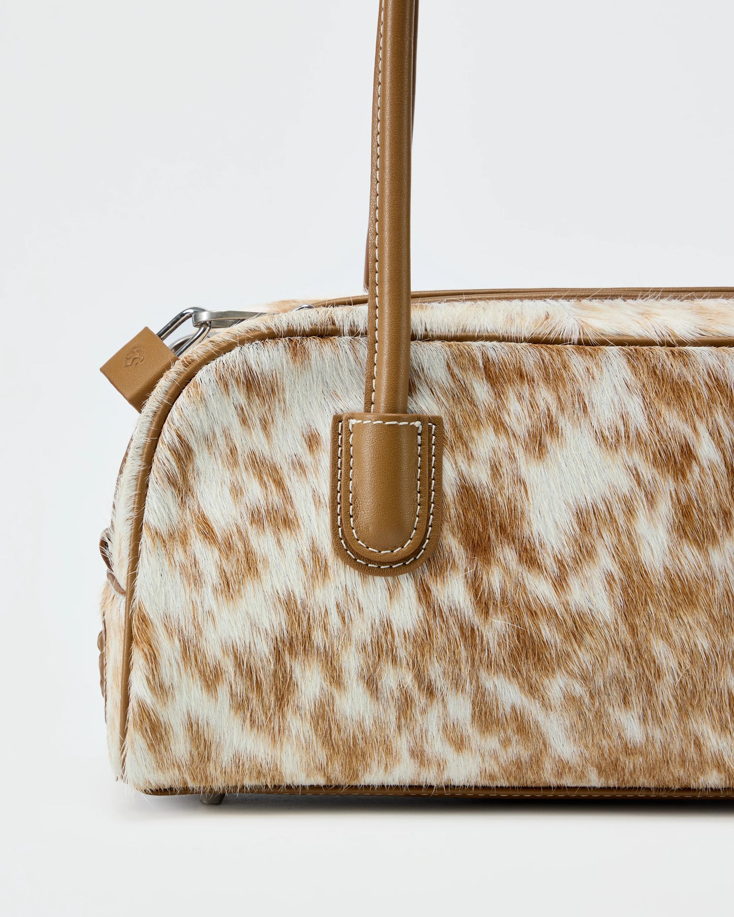 Beersister Spotted Cowhide Rectangle Boston