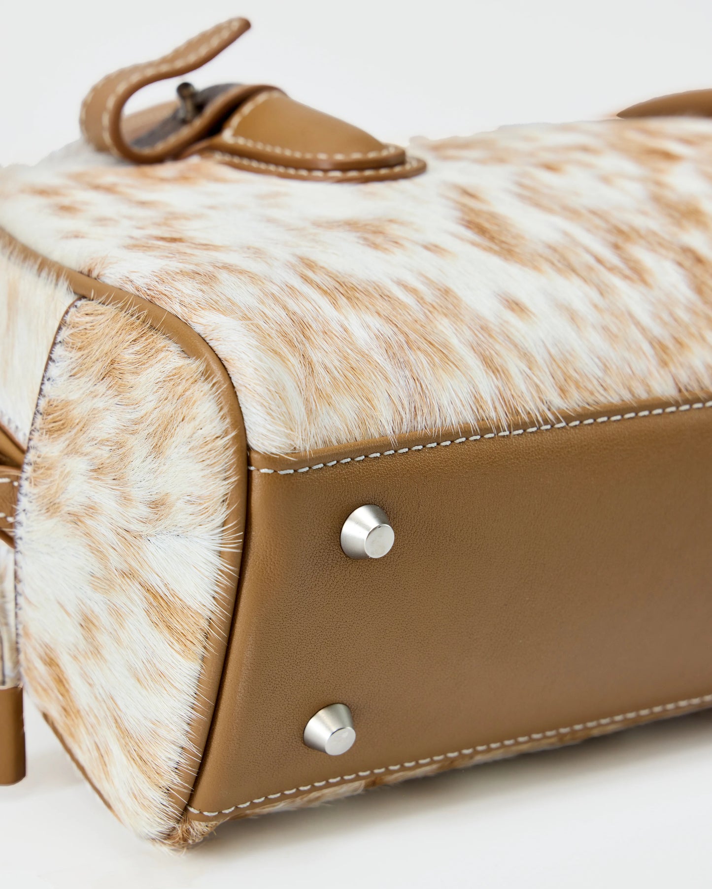 Beersister Spotted Cowhide Rectangle Boston