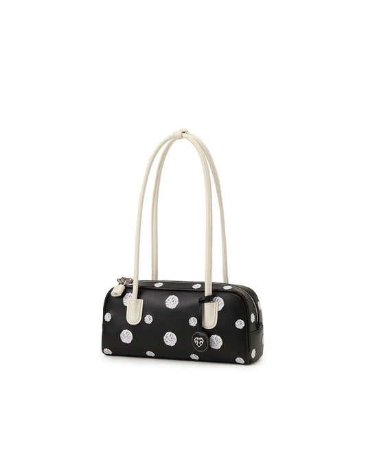 Beersister Embroidered Polka Dot Rectangular Bag