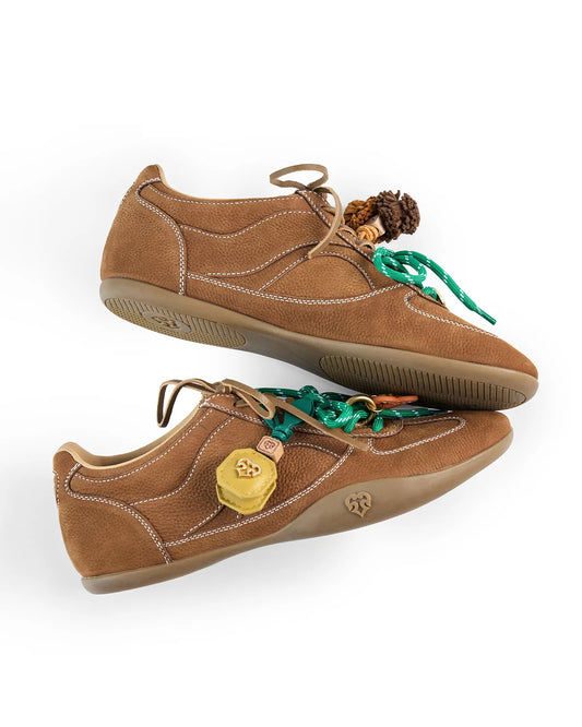 Beersister Top-grain Cowhide German Army Trainers