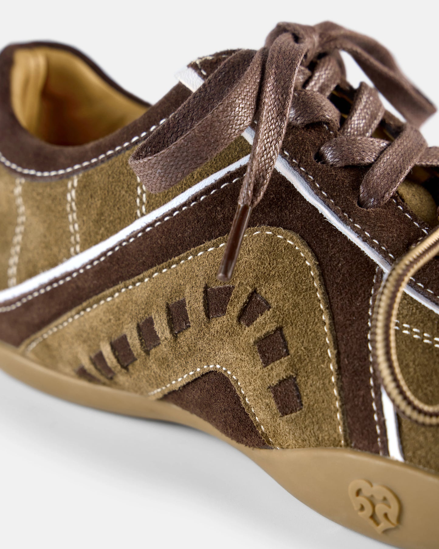 Beersister Two-Tone Suede German Army Trainers