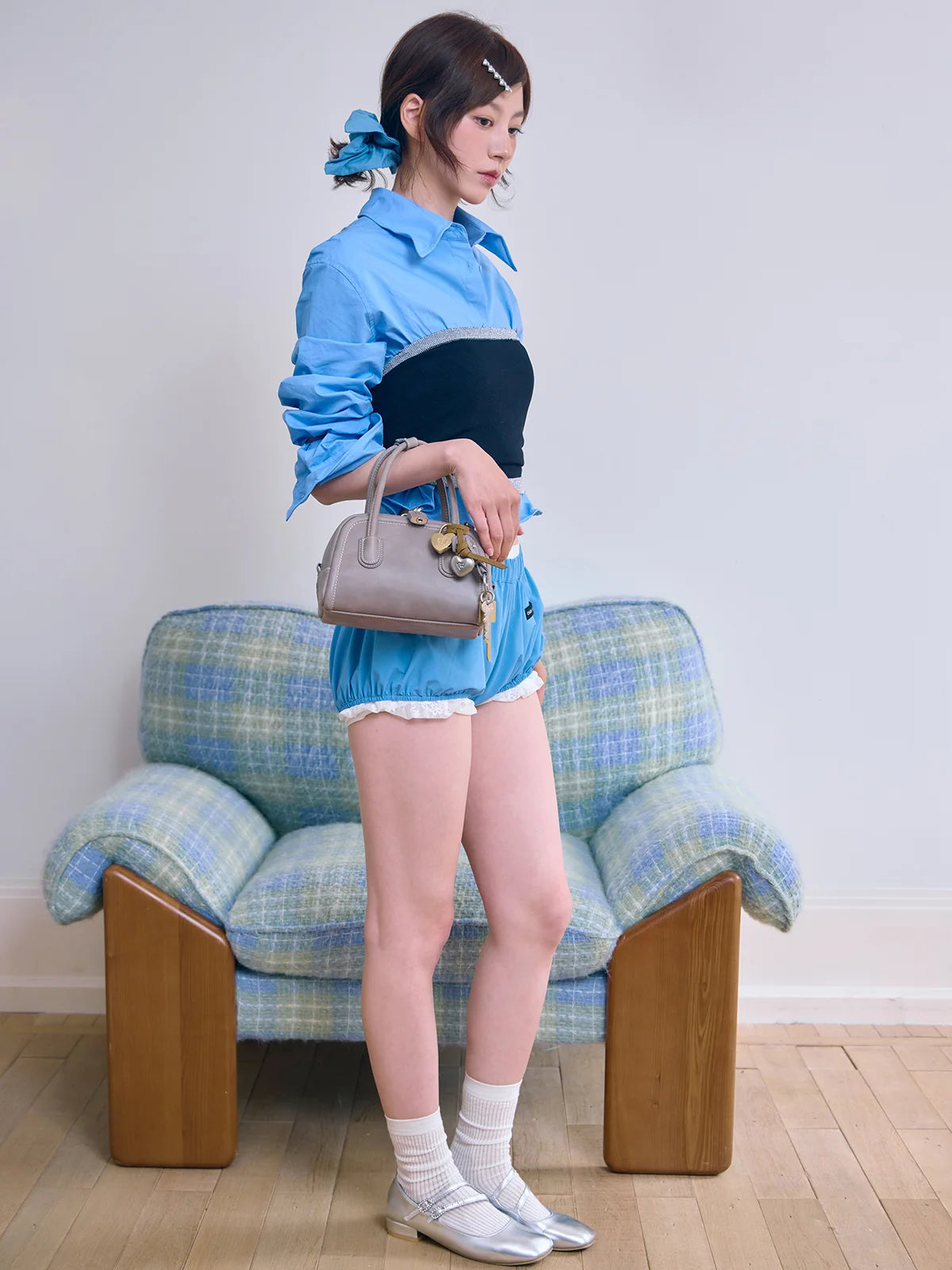 Beersister Waxed Cowhide Mini Boston Bag