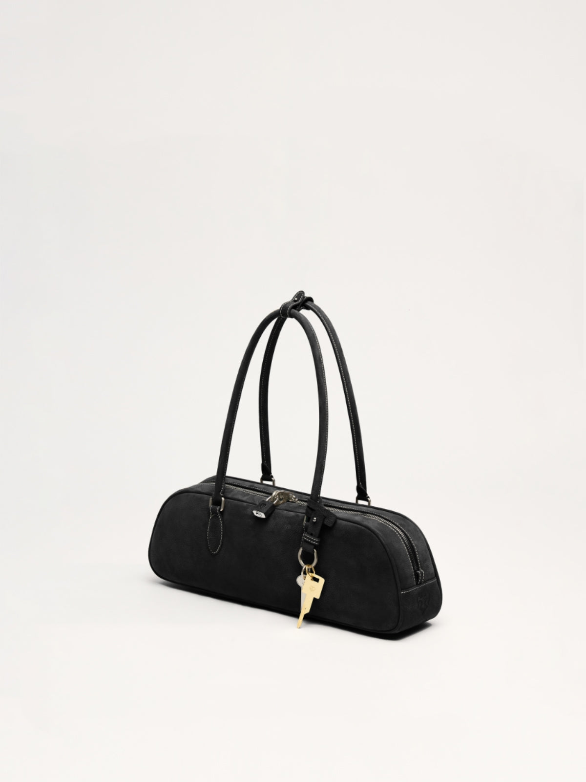 Beersister Leather Baguette Bag