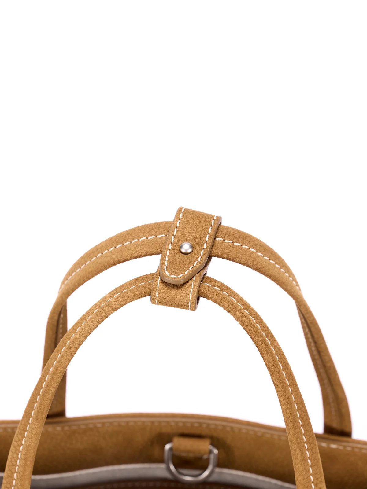 Beersister Small Suede Leather Tote Bag