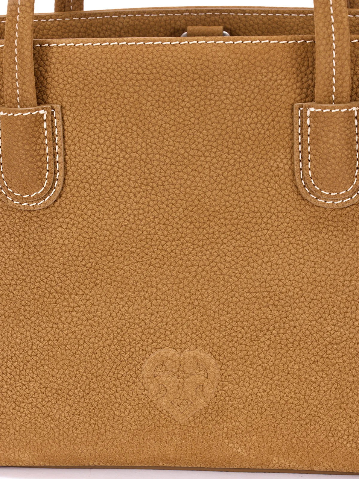 Beersister Small Suede Leather Tote Bag