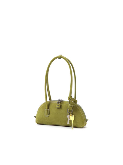 Beersister Suede Leather Mini Shell Bag