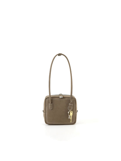 Beersister Suede Leather Square Bag