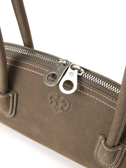 Beersister Suede Leather Mini Shell Bag