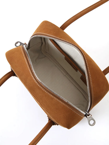Beersister Suede Leather Square Bag