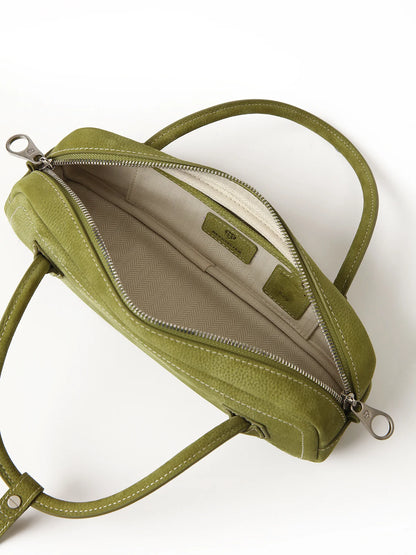 Beersister Suede Leather Mini Baguette Bag