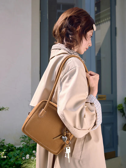 Beersister Suede Leather Square Bag