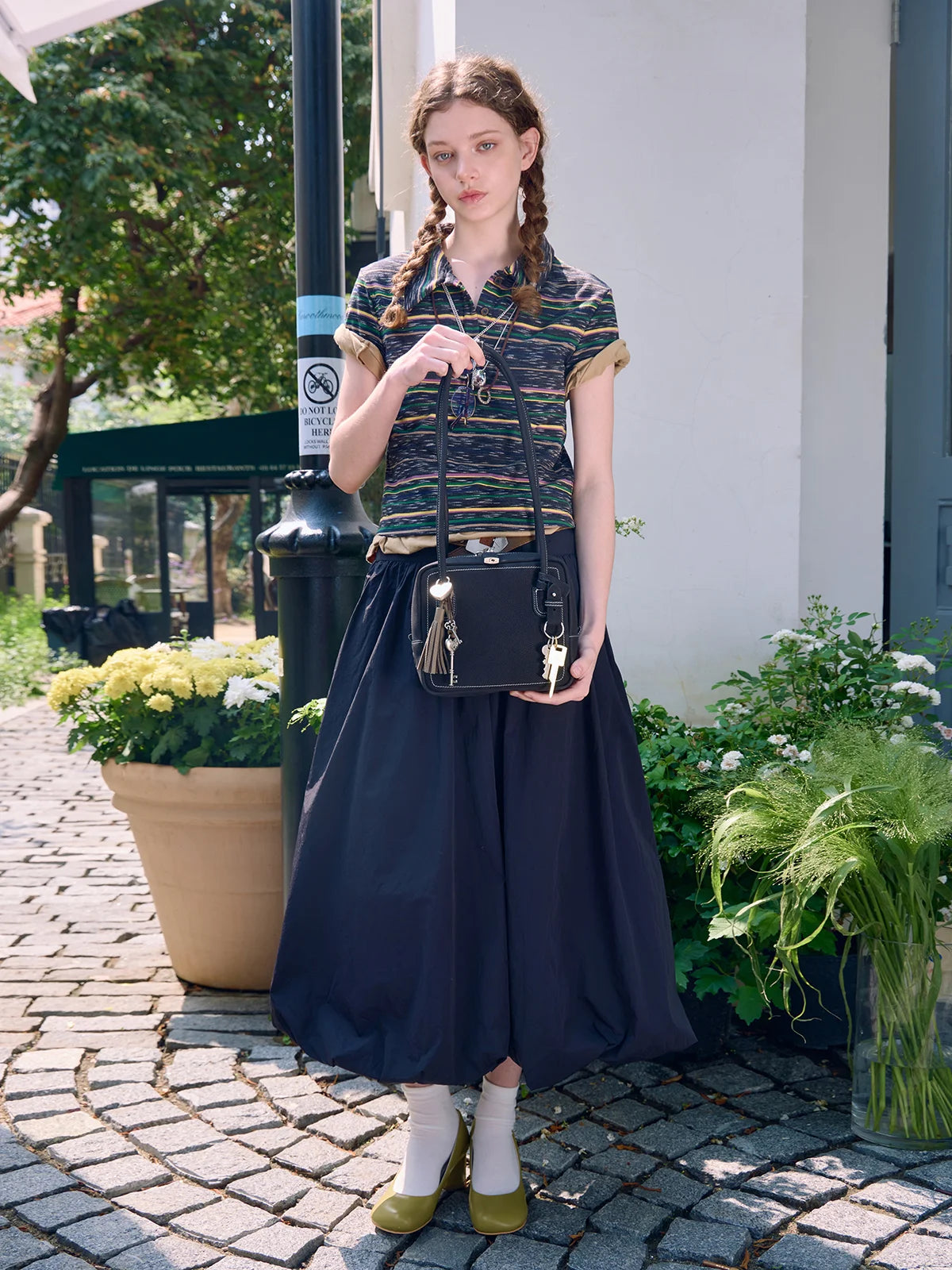 Beersister Suede Leather Square Bag