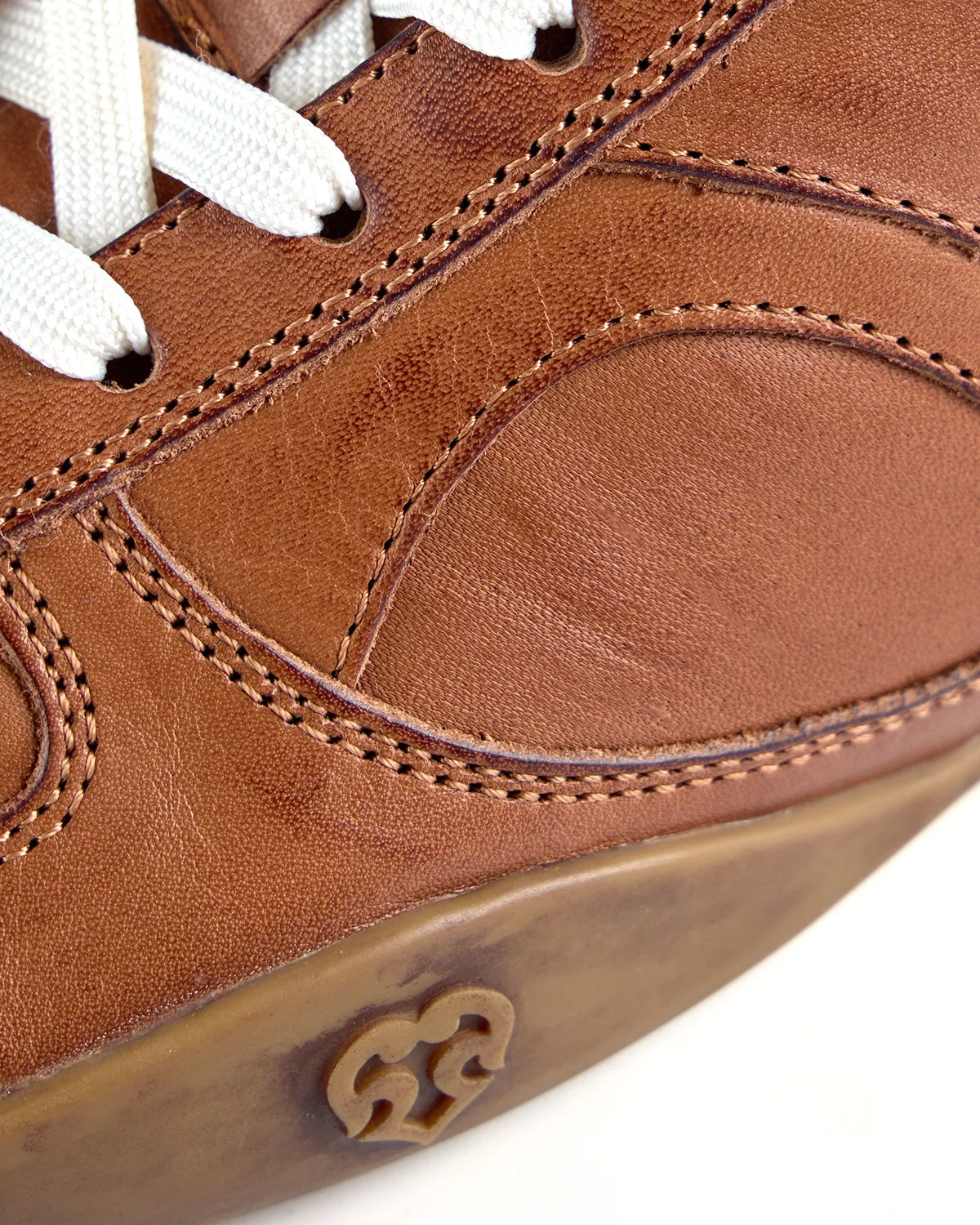 Beersister Vintage Waxed Leather German Army Trainers