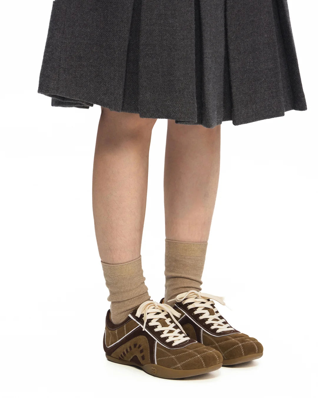 Beersister Two-Tone Suede German Army Trainers
