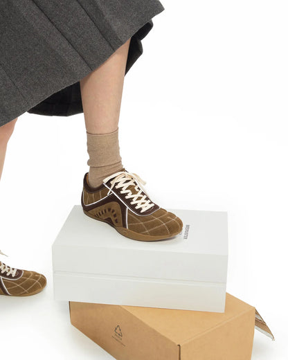 Beersister Two-Tone Suede German Army Trainers