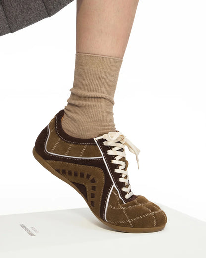 Beersister Two-Tone Suede German Army Trainers
