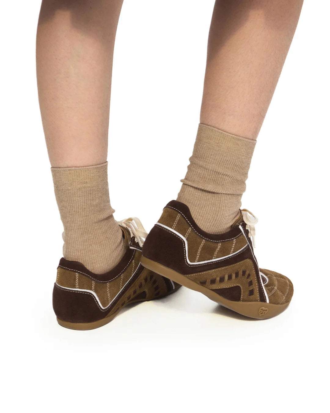 Beersister Two-Tone Suede German Army Trainers