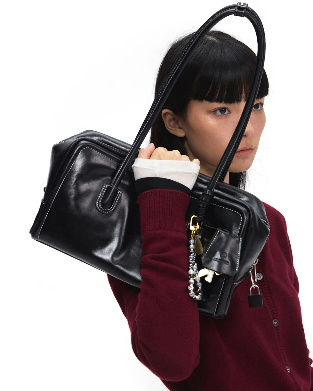 Beersister Vintage Waxed Leather Briefcase