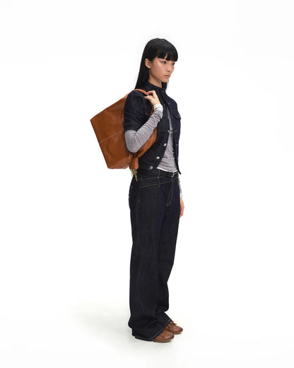 Beersister Waxed Leather HOBO Bag