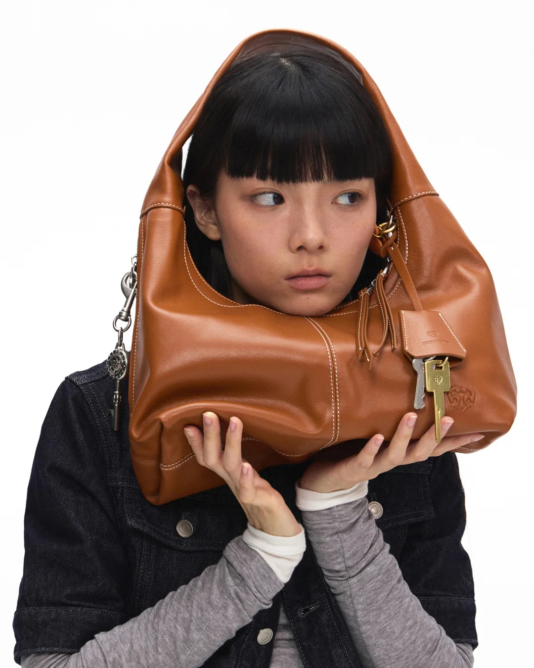 Beersister Waxed Leather HOBO Bag