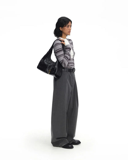 Beersister Waxed Leather HOBO Bag