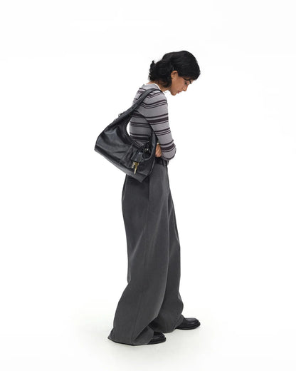 Beersister Waxed Leather HOBO Bag