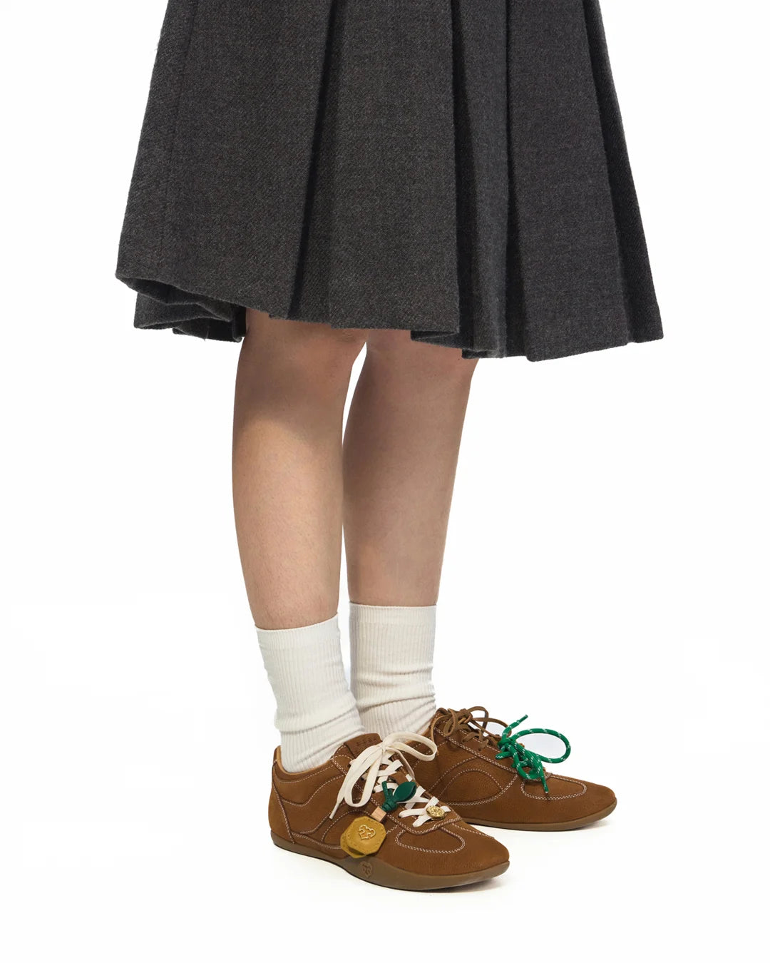 Beersister Top-grain Cowhide German Army Trainers