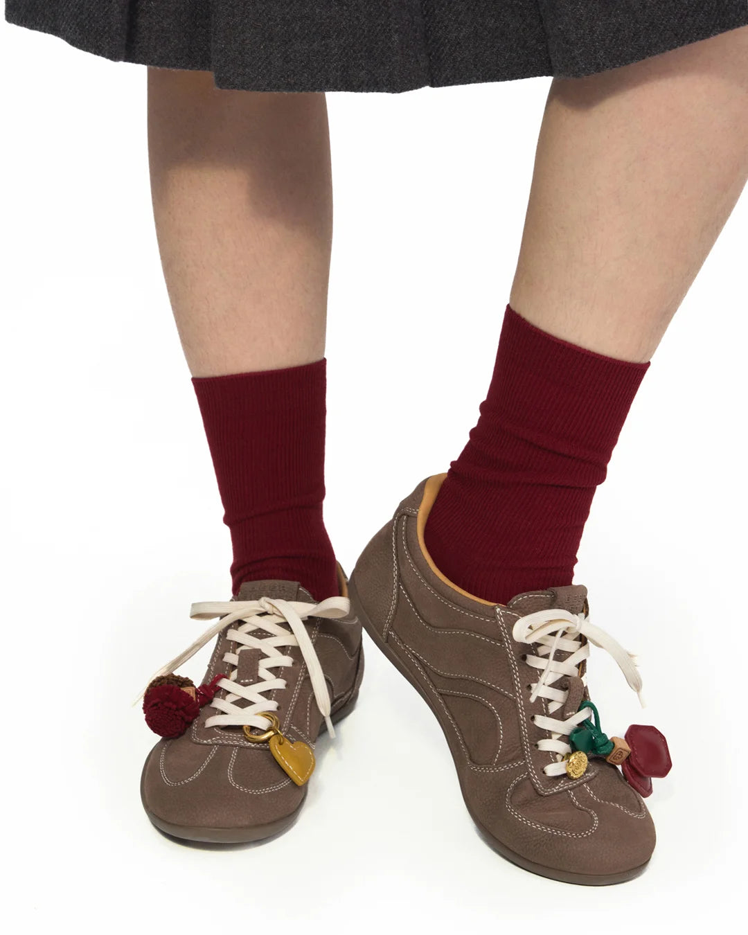 Beersister Top-grain Cowhide German Army Trainers