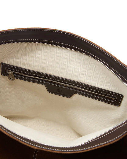 Beersister Suede Cowhide Hobo Bag