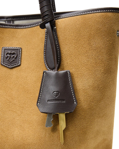 Beersister Suede Cowhide Foldable Tote Bag