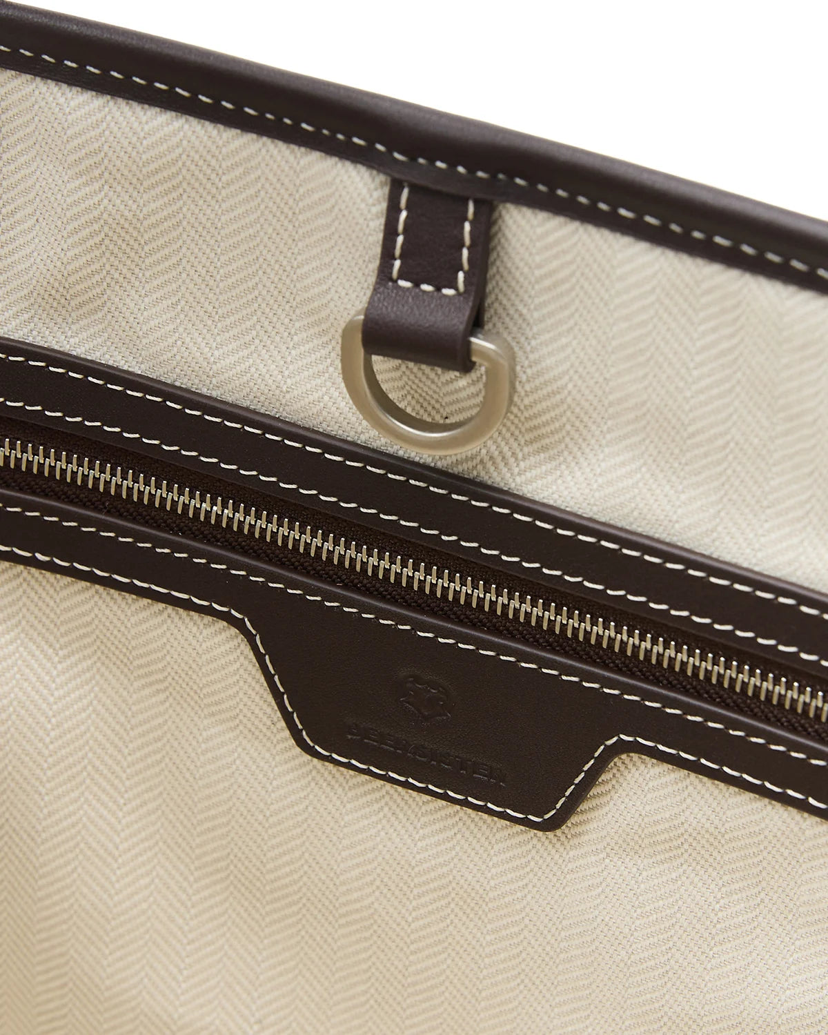 Beersister Suede Cowhide Foldable Tote Bag